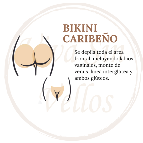 Depilación con Cera Bikini Caribeño $35